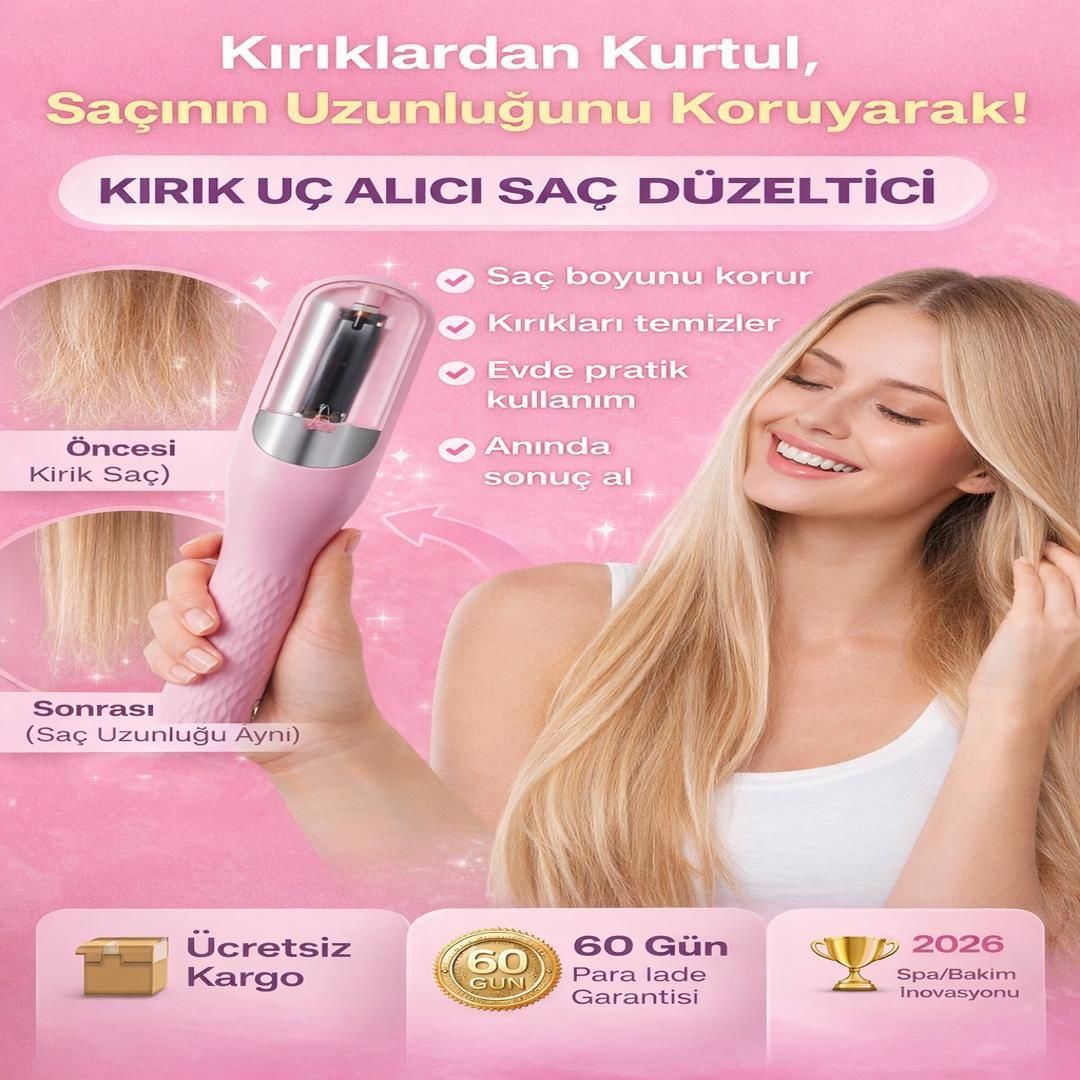 Saç kırık alma makinesi