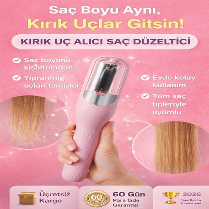 Saç kırık alma makinesi